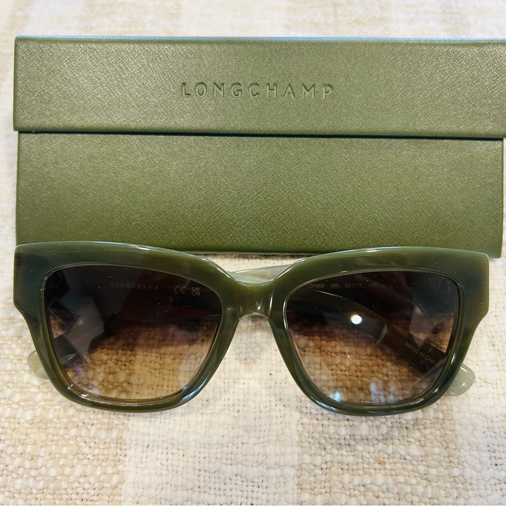 Longchamp Olive Green Sunglasses